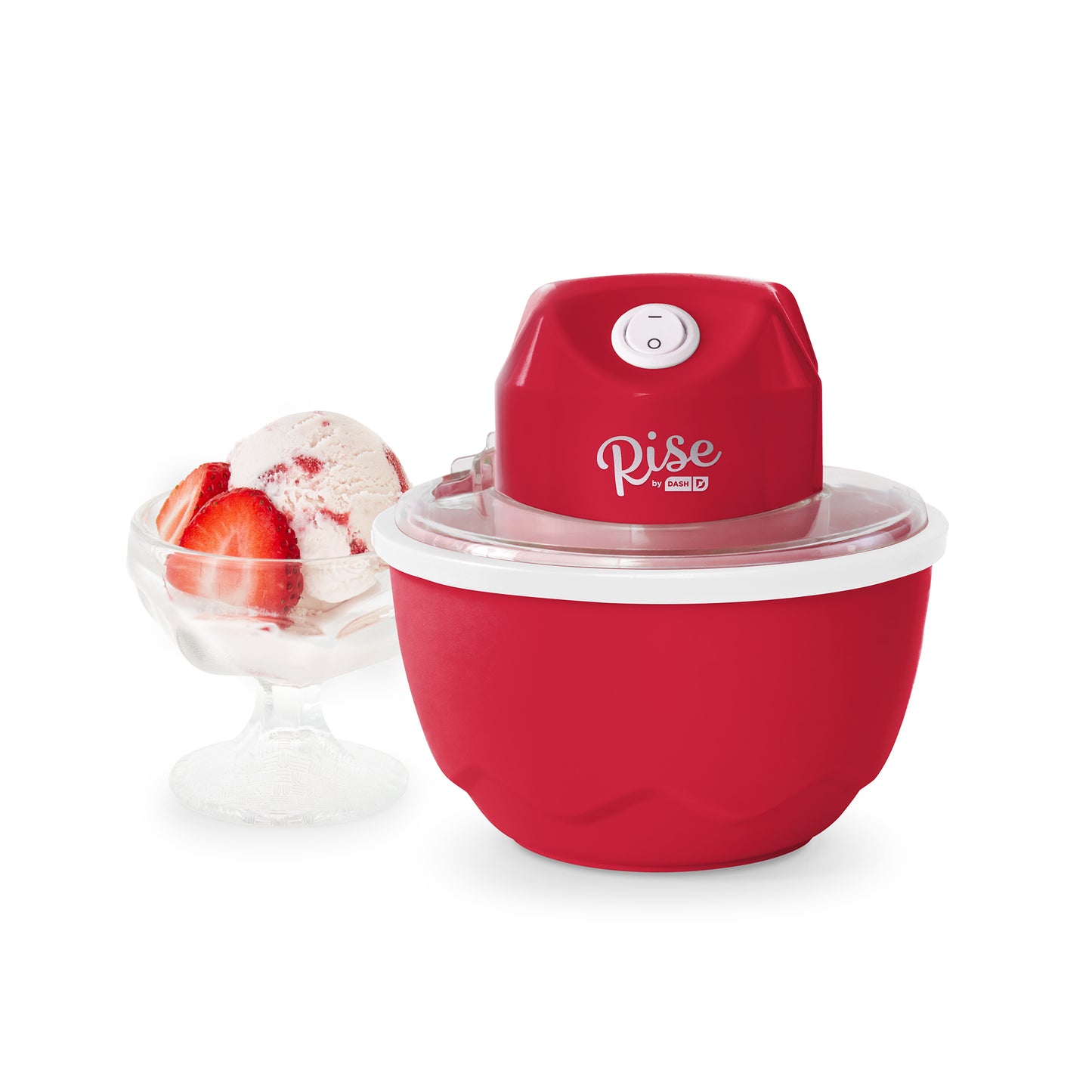 Rise by Dash Personal Ice Cream Maker Ice Cream Makers Rise by Dash Rise Red  