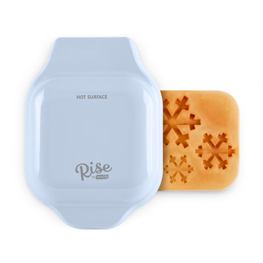Rise by Dash Snowflake Mini Waffle Maker Waffle Maker Rise by Dash   