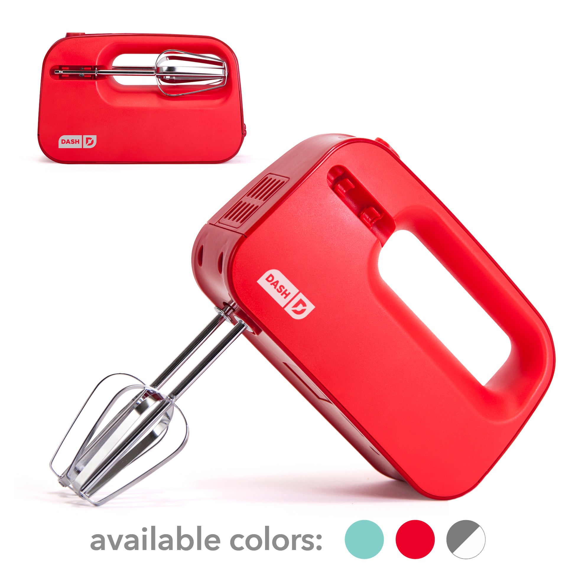 SmartStore™ Hand Mixer mixers Dash Red Base Package 