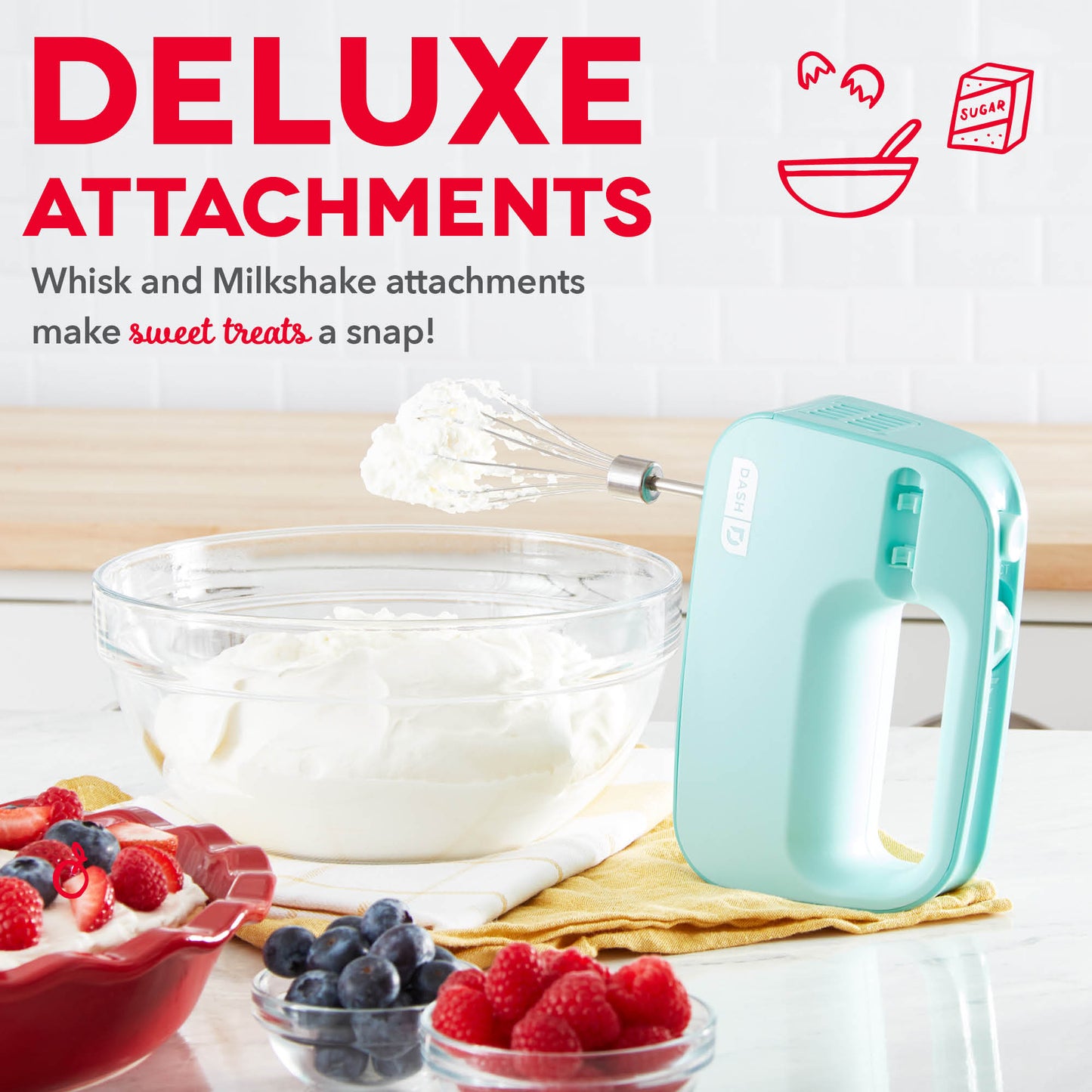 SmartStore™ Hand Mixer mixers Dash   