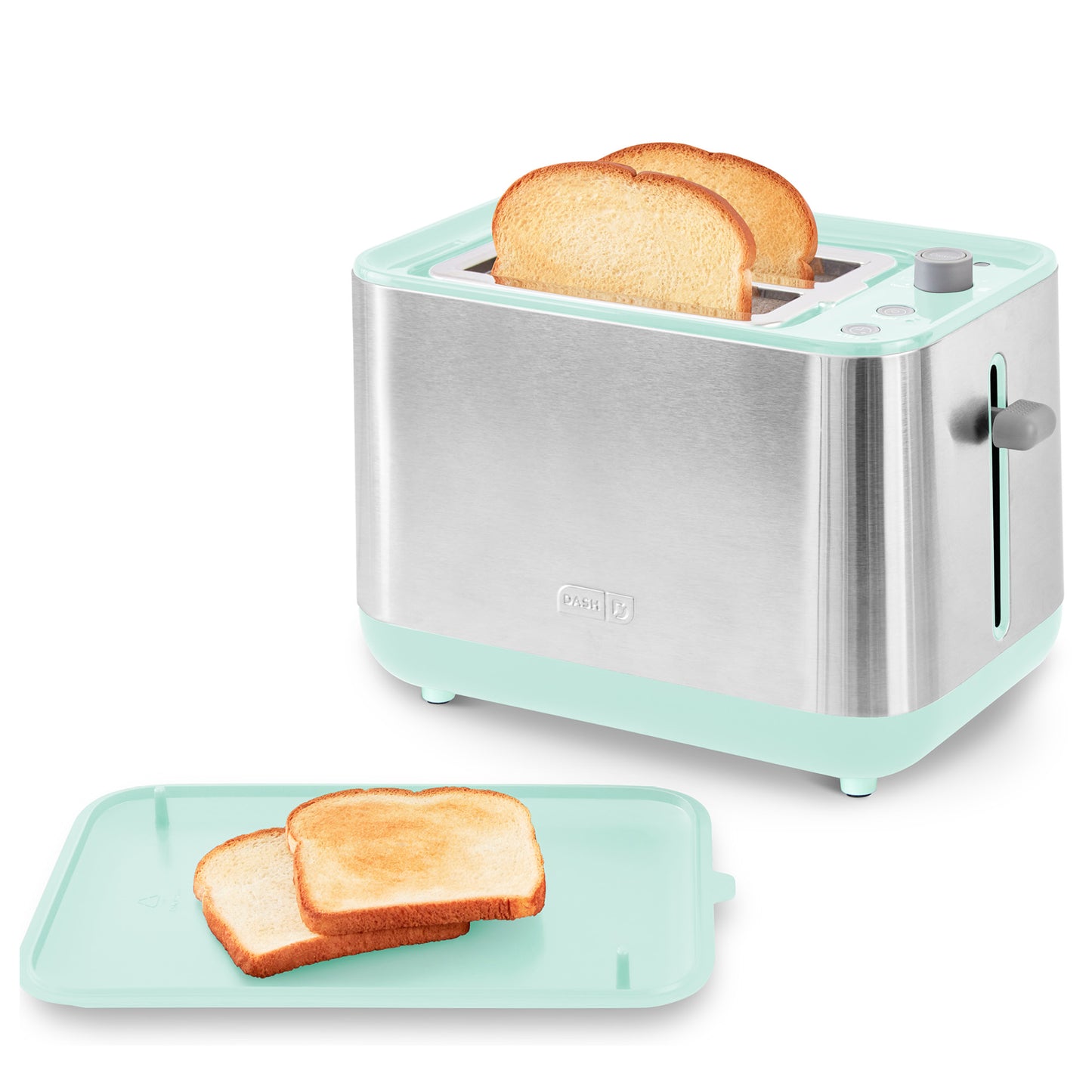 SmartStore™ 2-Slice Toaster Toasters and Ovens Dash Aqua  